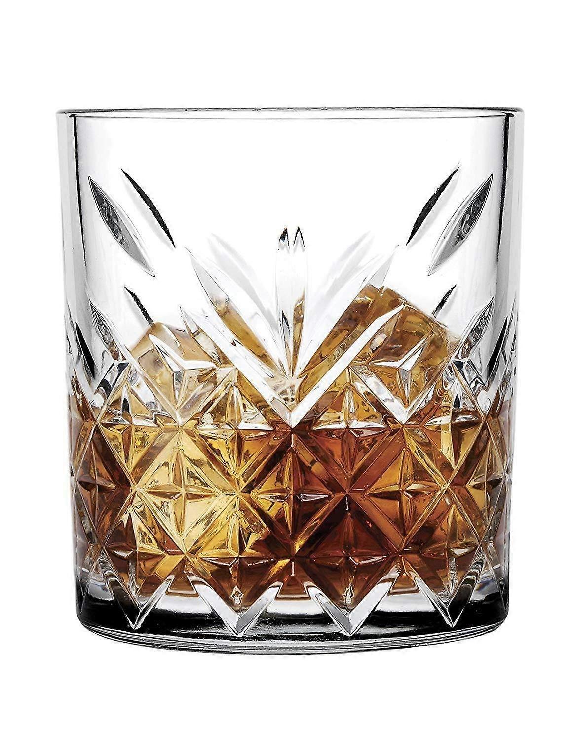 52790 Whisky Tumbler Timeless in Crystal Design 345 ml Pack of 6