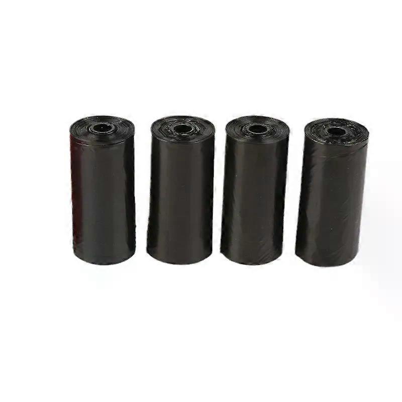 Koiran kakkapussit, erittäin paksut ja vahvat lemmikkieläinten jätepussit kakkaa varten, läpinäkymätön vuotokestävä laukku, 16 rullaa laatikossa 9 x 13 tuumaa