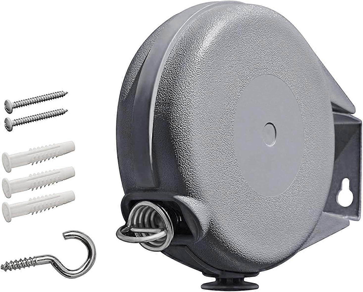 Retractable Laundry Drying Rack, for Clothes, Very Robust and Resistant Laundry Drying Rack, Automatic Retractable Mechanism, Easy Installation on Wal