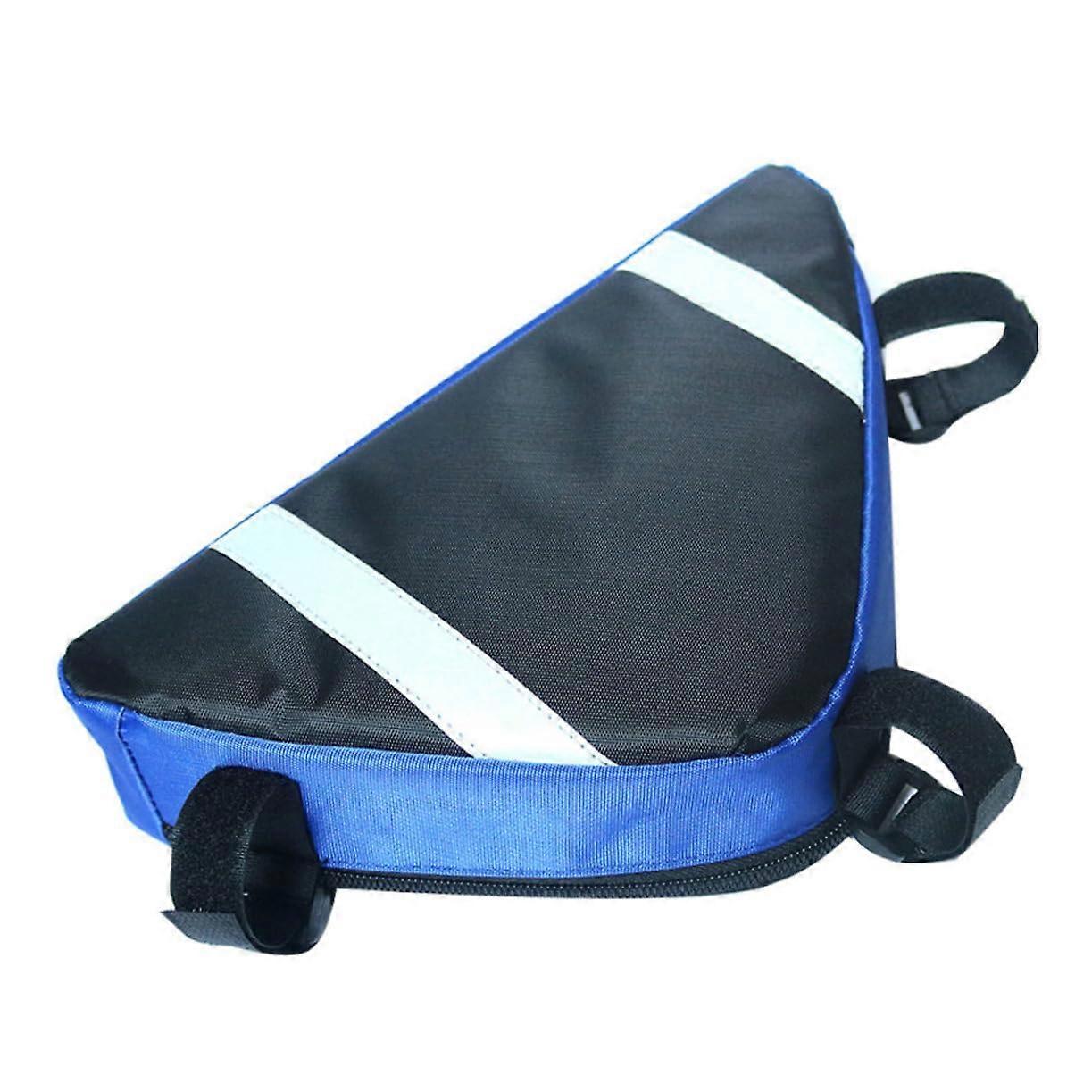 Bicycle Frame Bag Saddle Bag for Mountain Bike with Adjustable Straps for Smartphone Keys and Wallet