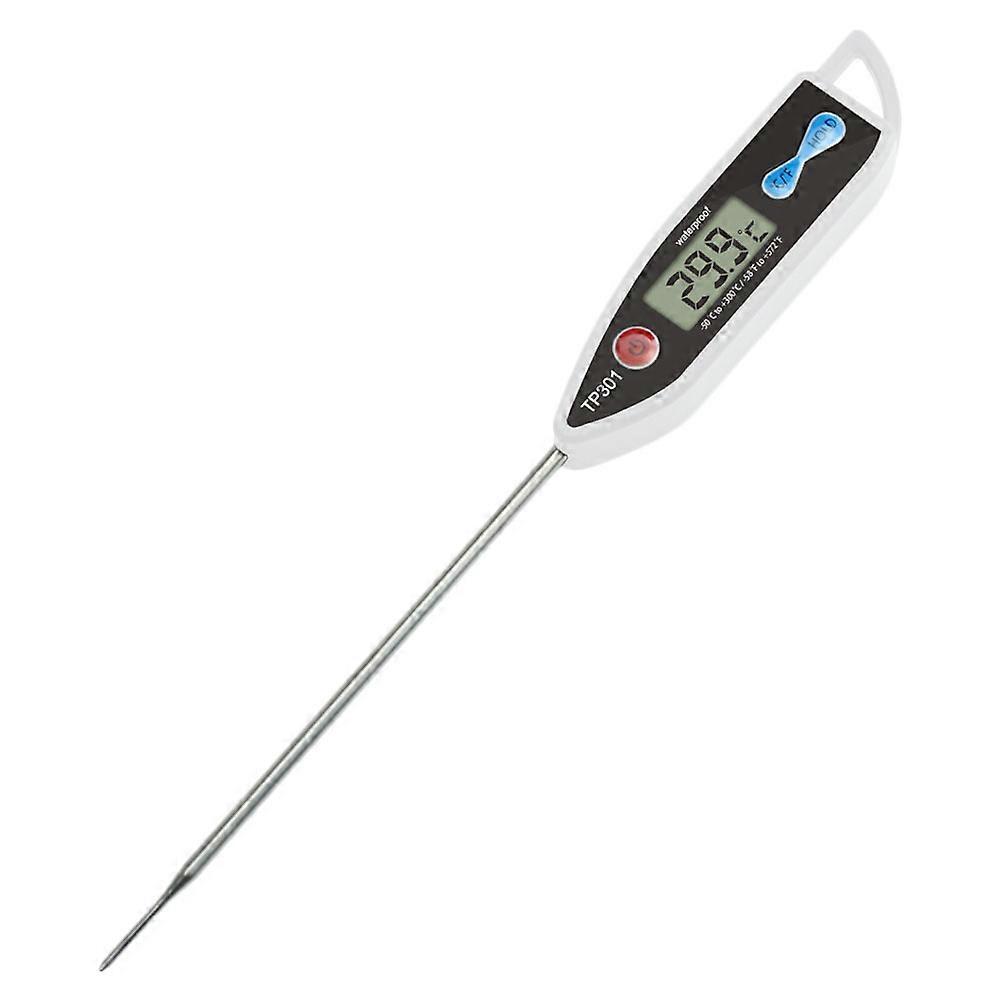 Meat Thermometer for Oven Electronic Food Thermometer with Large Display for Baking Cooks 23.8X2.3CM 1Pack