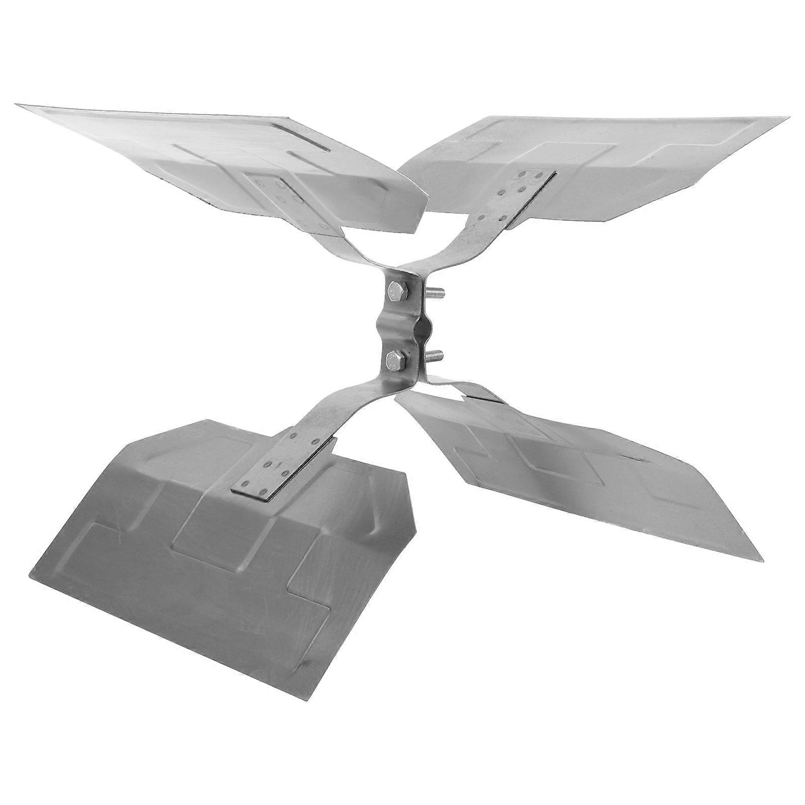 Agriculture Fan Part for Farm Operations Enhanced Work Efficiency 36.00X23.00X22.00CM Silver 1 Pair