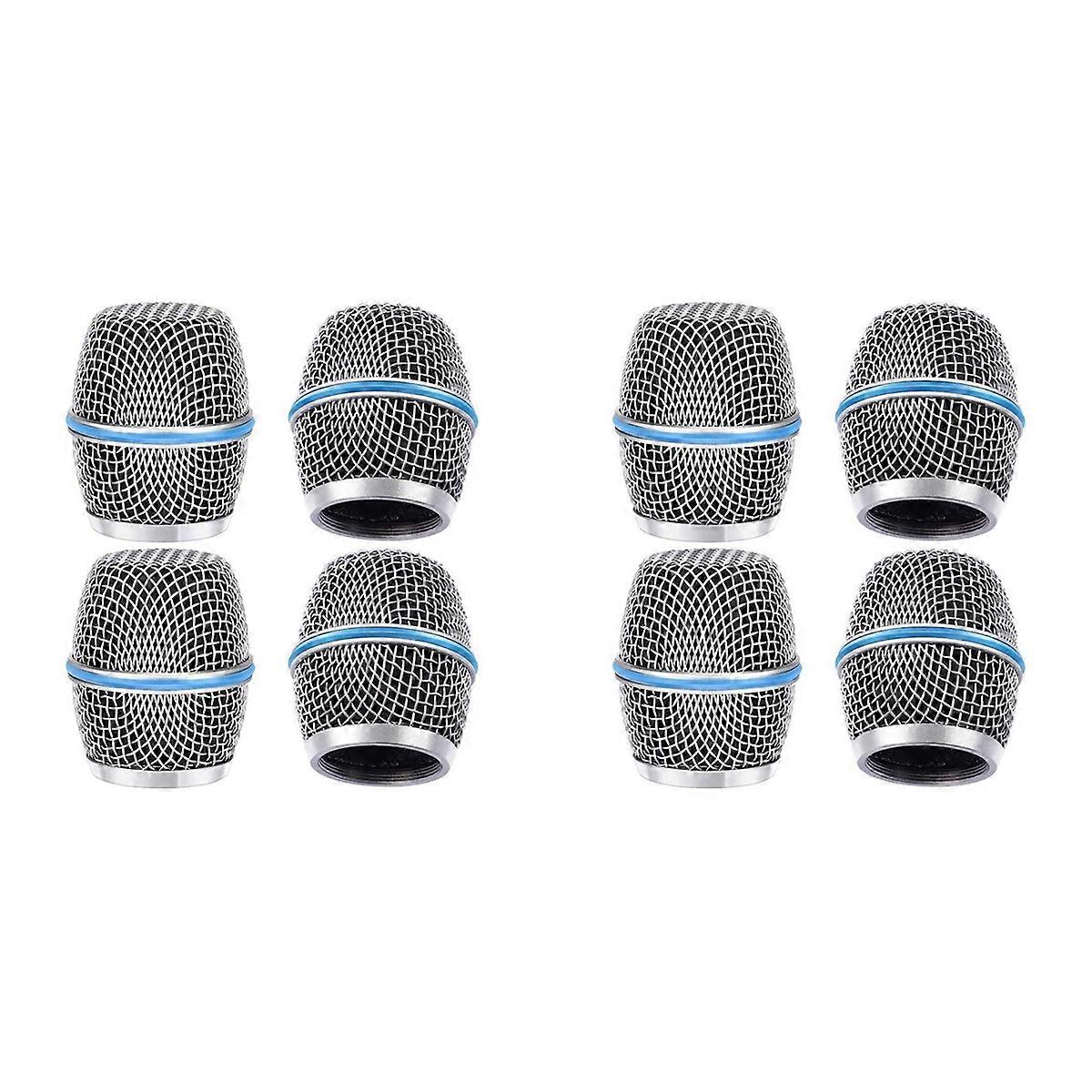 4PCS Microphone Windscreen Heads, Microphone Ball Head Mesh Grill