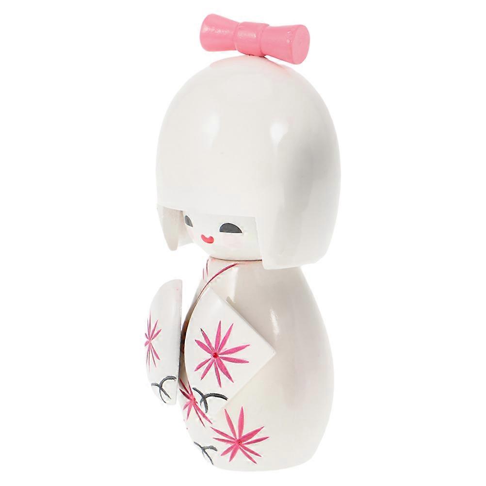 日本の着物人形伝統的な和風寿司屋の装飾紫合成素材1パック