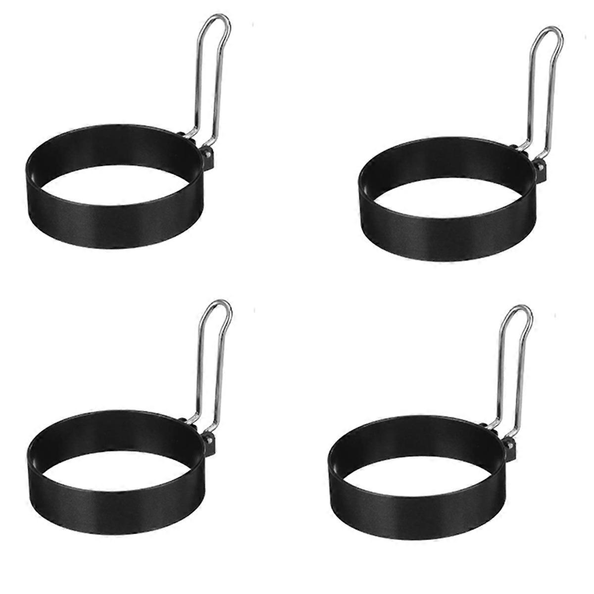 4X Round Egg Pancake Maker Mold,Non Stick Circle Shaper Mold, Kitchen Cooking Tool for Frying McMuff