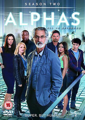 Alphas Season 2 DVD (2014) David Strathairn cert 15 4 discs - Region 2
