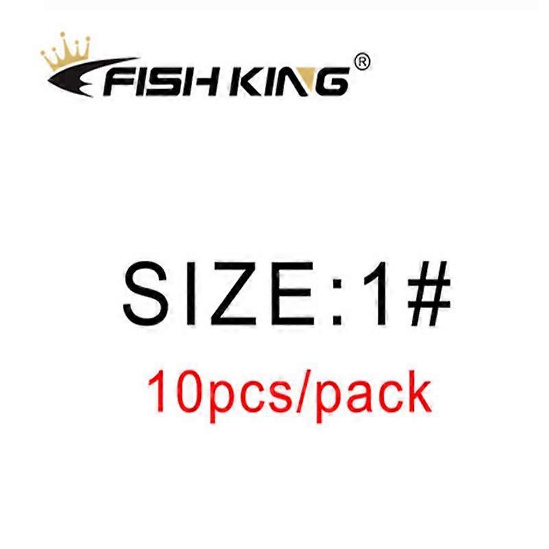 Fisch König Köder Angelhaken Weichwurm Köder Barsch Stacheldraht Kohlenstoffstahl Breite Kurbel Offset Angelhaken Karpfen