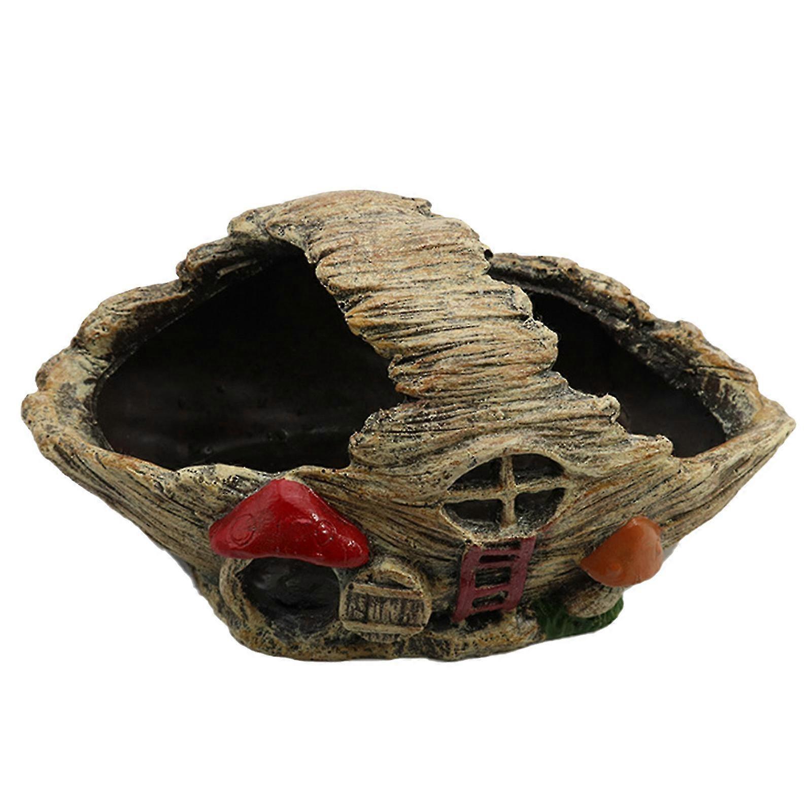 Balık Tankı Batık Akvaryum Reçine Dekorasyonu Saklanma Yeri Peyzaj Süslemesi