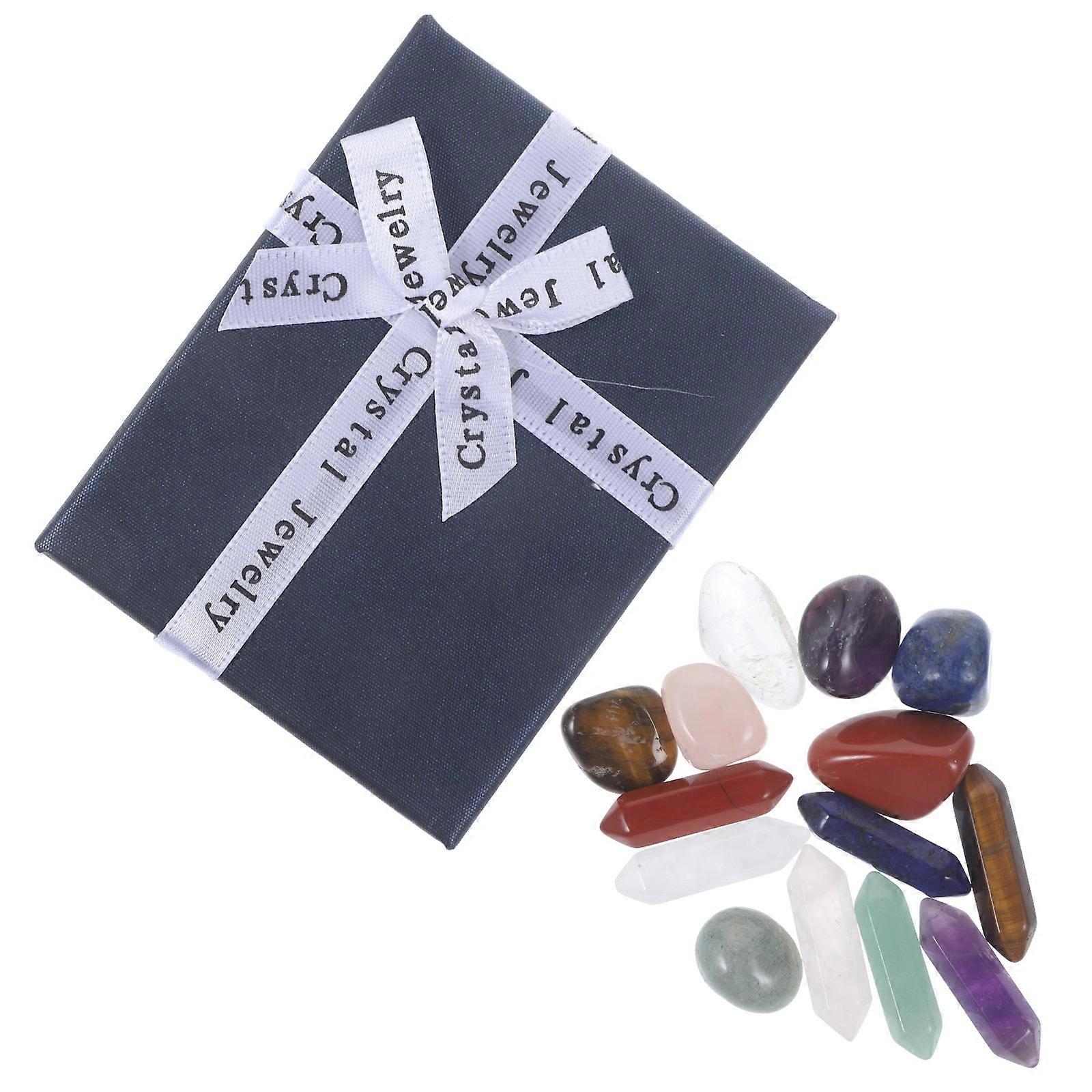 Quartz Crystal Natural Crystal Stones Sample Rough Stone Protection Luck Wealth Appreciation Research 1 Set