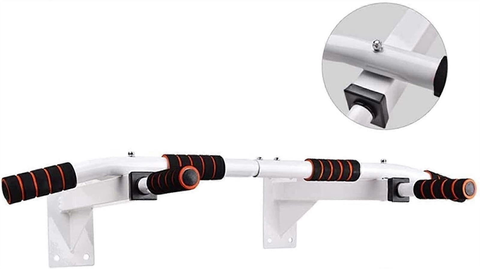 Wall Pull-Up Bar with Foam Handles, Multifunctional Reinforced Parallel Padded Bars, Home Gym Equipment 38.19 x 7.87 x 19.69 Inches
