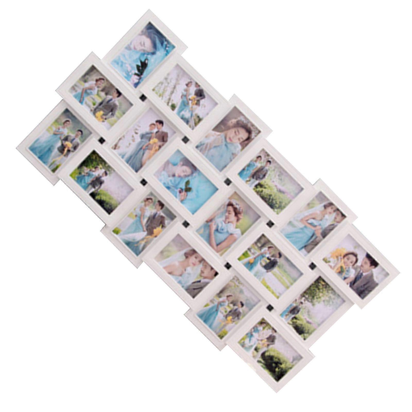 Hanging Frame Family Collage Frame Memory Display White Color 90 X 47 X 2.5cm 1Set