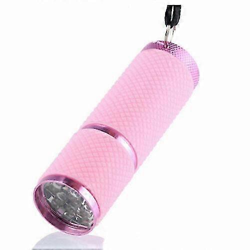 Portable Mini LED UV Torch Gel Curing Lamp for Fast Nail Curing and Camping Use