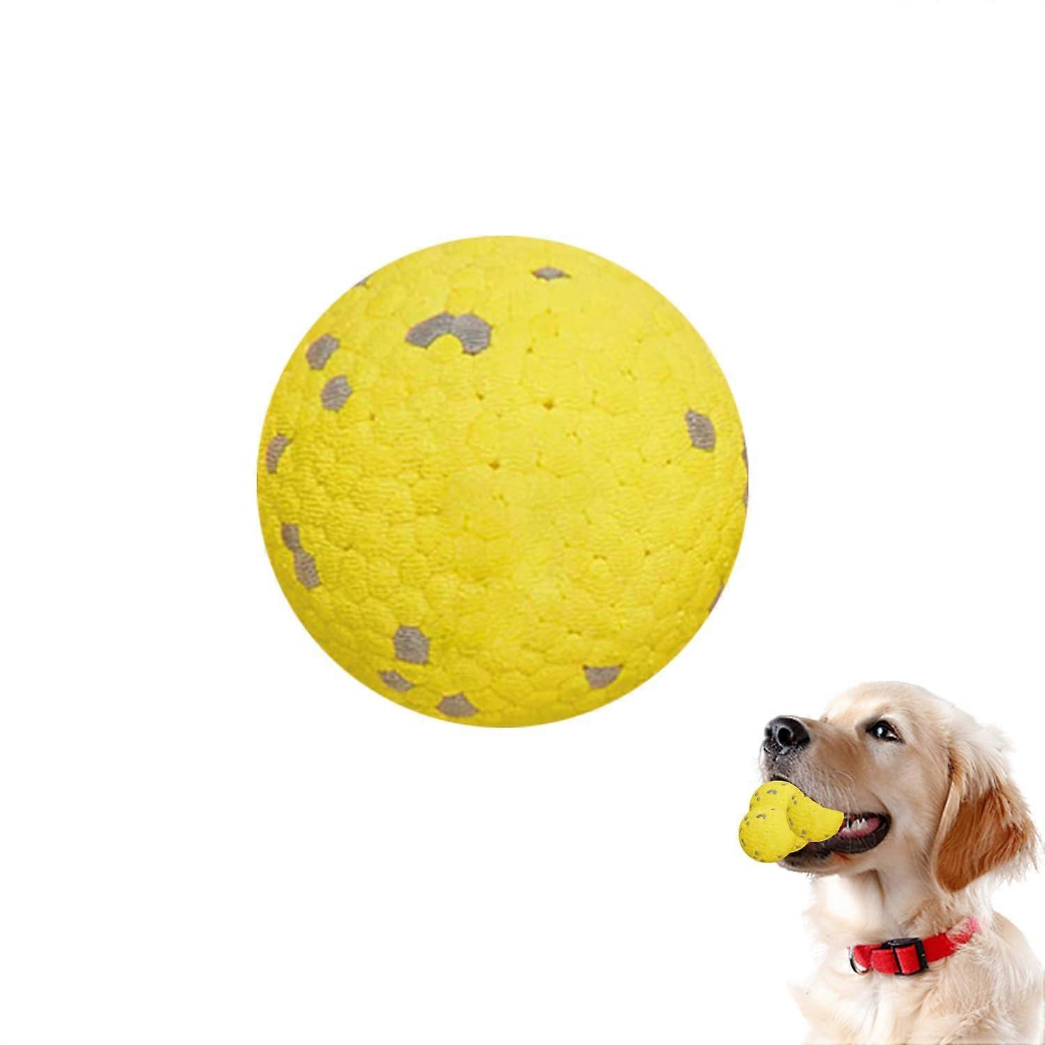 Chew Magic Ball - Indestructible Dog Toy Ball for Large, Medium, Small Dogs - Durable Rubber Material, Pack of 1