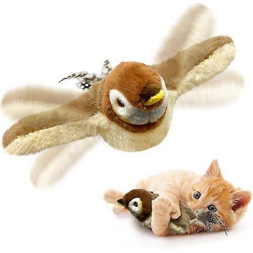 Moving Cat Bird, Flappy Bird 2.0, Cat Toy Bird, Interactive Cat Toy, FlappyChase Cat Fun Bird, Flappy Bird Cat Toy (Pack of 1) 1 Items