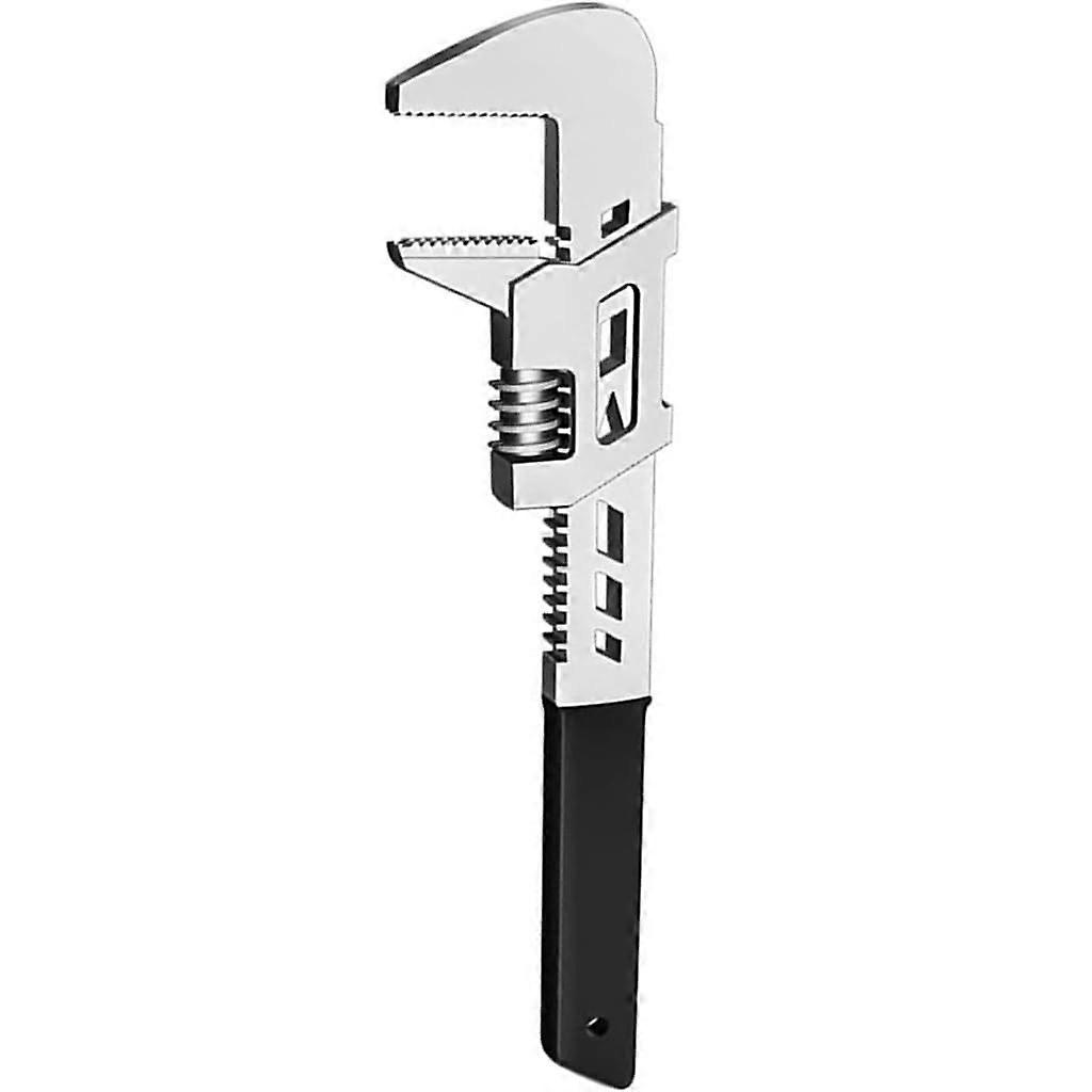 Adjustable Wrench 10 Inch, Universal Heavy Duty Design, 360-Degree Angle, Industrial Quality, Large Opening for Various Applications