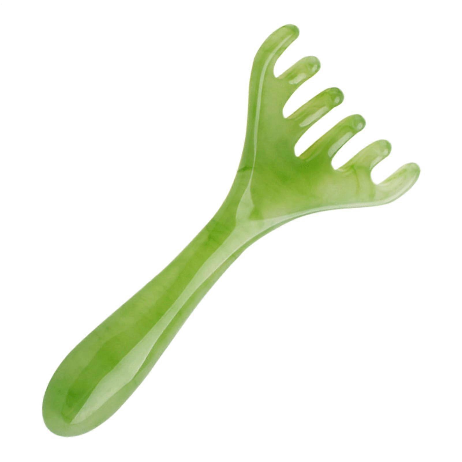 Scalp massage comb  Synthetic resin relaxation comb with tingling effect