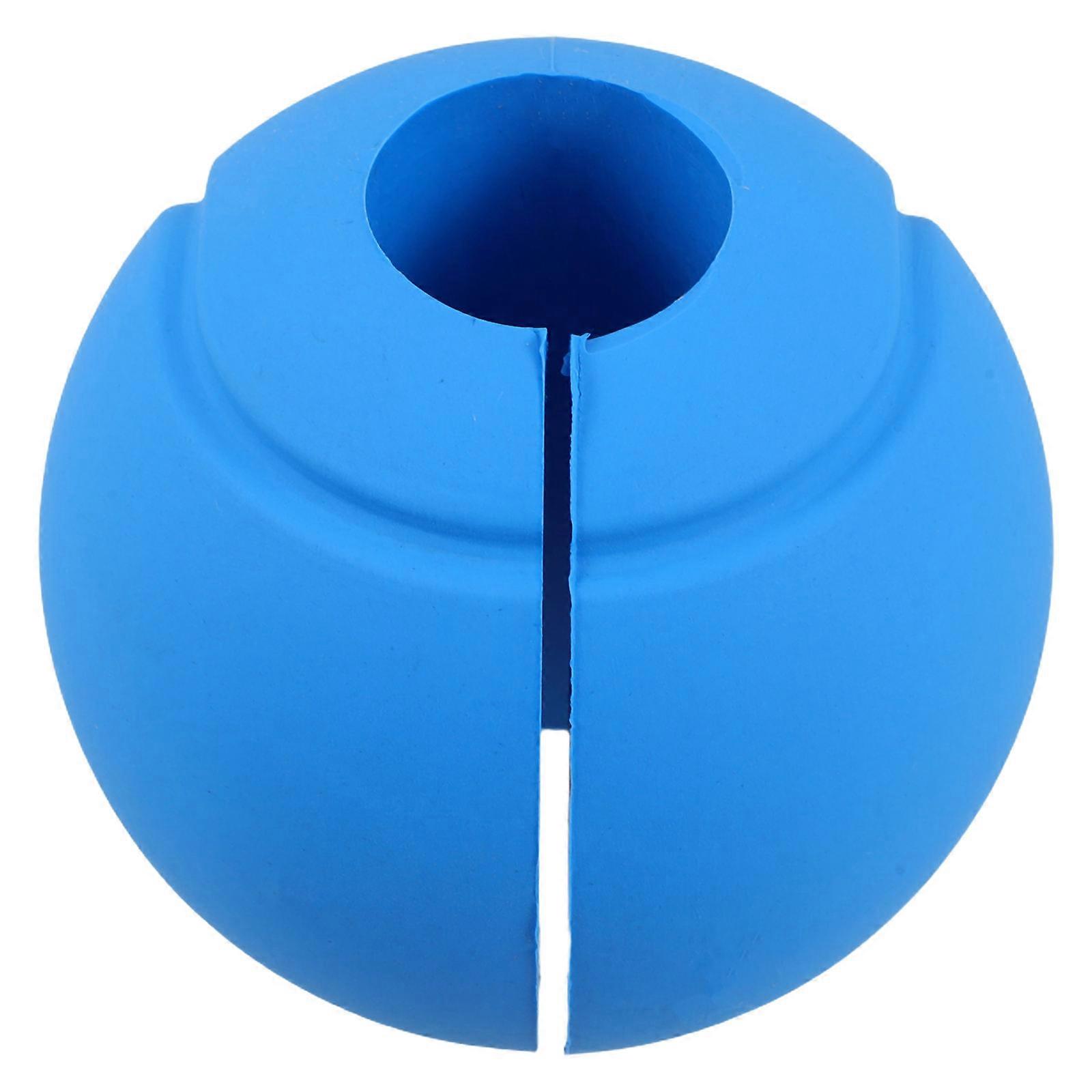 Silicone Barbell Grips Spherical For Weightlifting Handle Non Slip Enhanced Arm Strength Exercise 1Set