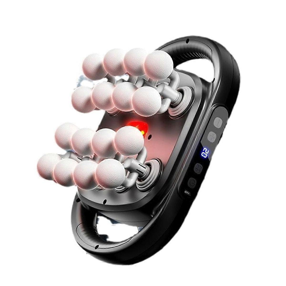 パワフルで広範囲の全身マッサージのための16ヘッド筋膜マッサージャーノイズリダクションディープティシューNE