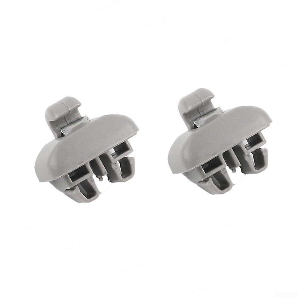 The sun visor clip hook set includes two parts (part number 4B0857562), designed for specific model adaptation.