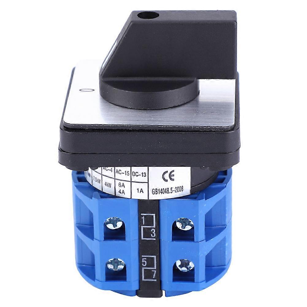 BERM BEM28-25/2 C04 Universal Changeover Switch 690V 25A 2 Position Selector Rotary Cam Switch