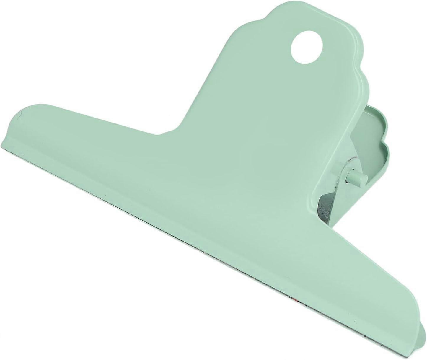 ZENGO 3 PCS 4 Polegadas Clipes de Pasta de Metal Preto para Home Office Material Escolar, Verde