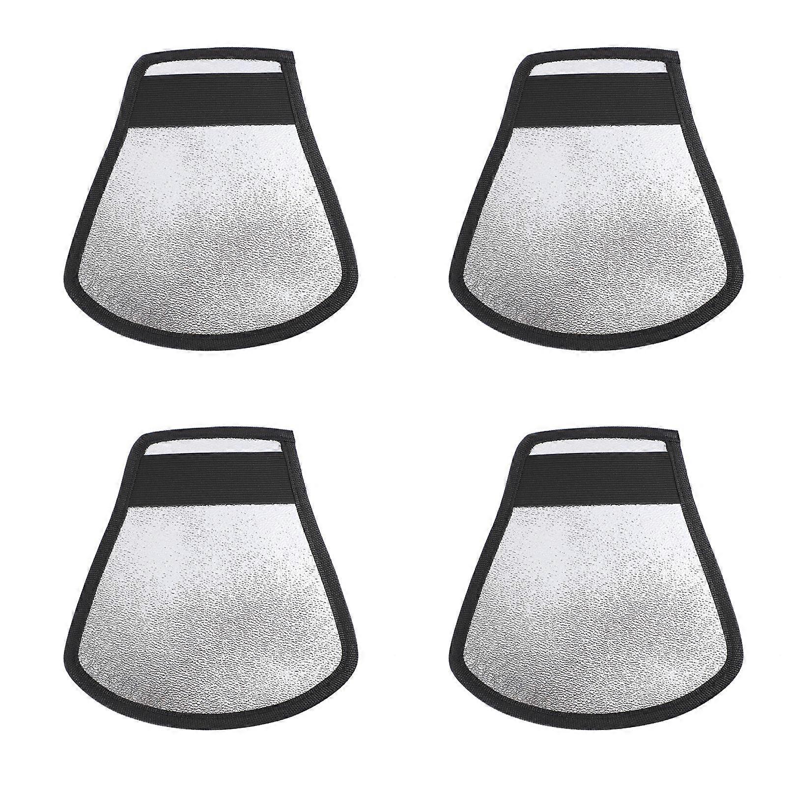 4pcs Camera Flash Reflectors Light Diffuser Durable Flexible Design for Outdoor Use Beginner Friendly Portable Photography Setup