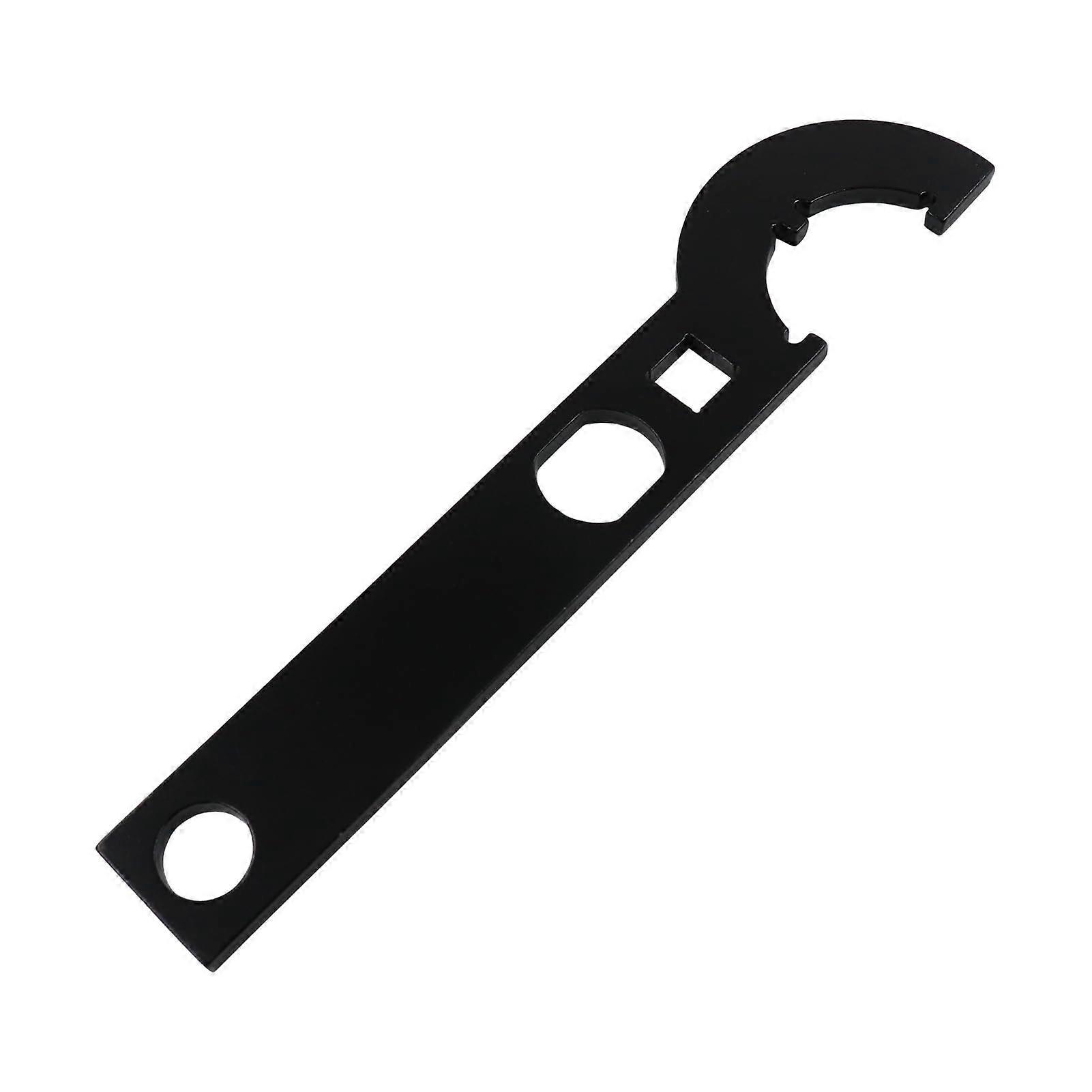 Buffer Tube Nut Wrench, Armorers Wrench with 1.38 Inch Ratchet Opening for Crown Nut Removal and Buffer Tube Nuts