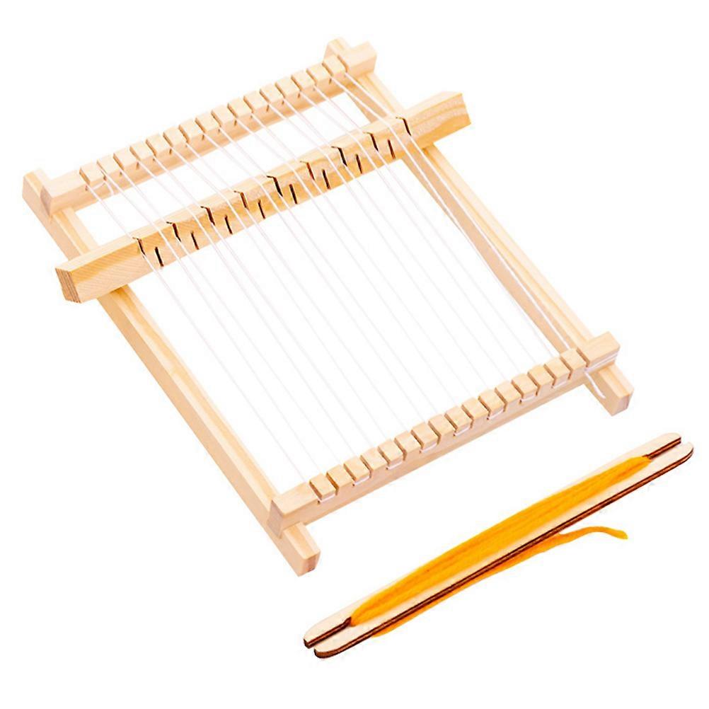 Diy Loom Weaving Set Creative Weaving Machine For Early Education Patience And Skills Development Crafting Fun With Assorted Yarn Colors