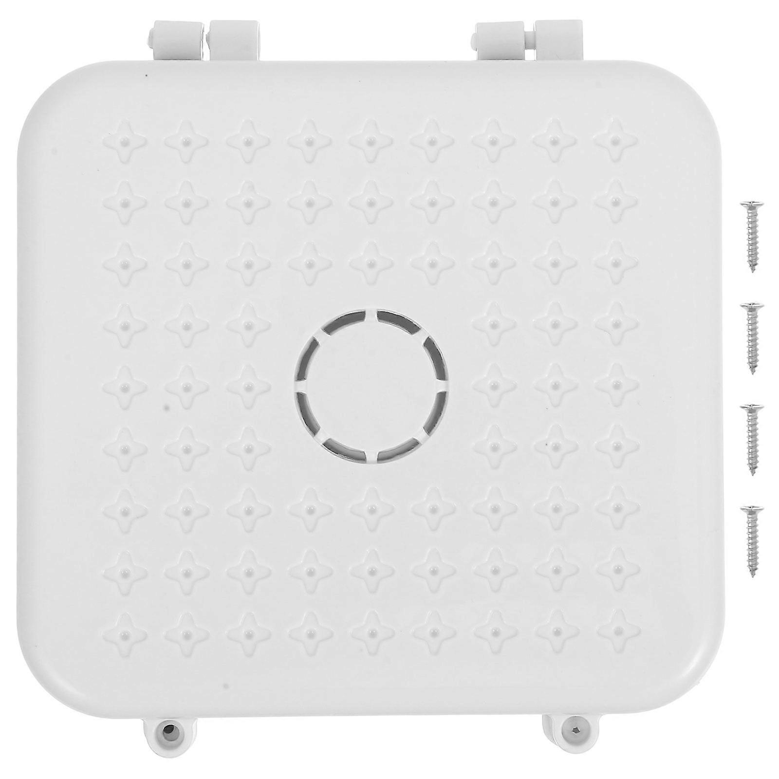 Weatherproof Electrical Junction Box for Outdoor Equipment and Camera Connections, Secure Storage Enclosure