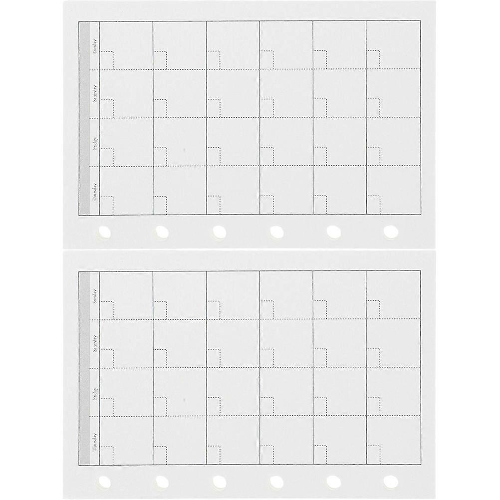 Handwritten Planner Refill Paper Binder Notepad for Study 2Sets