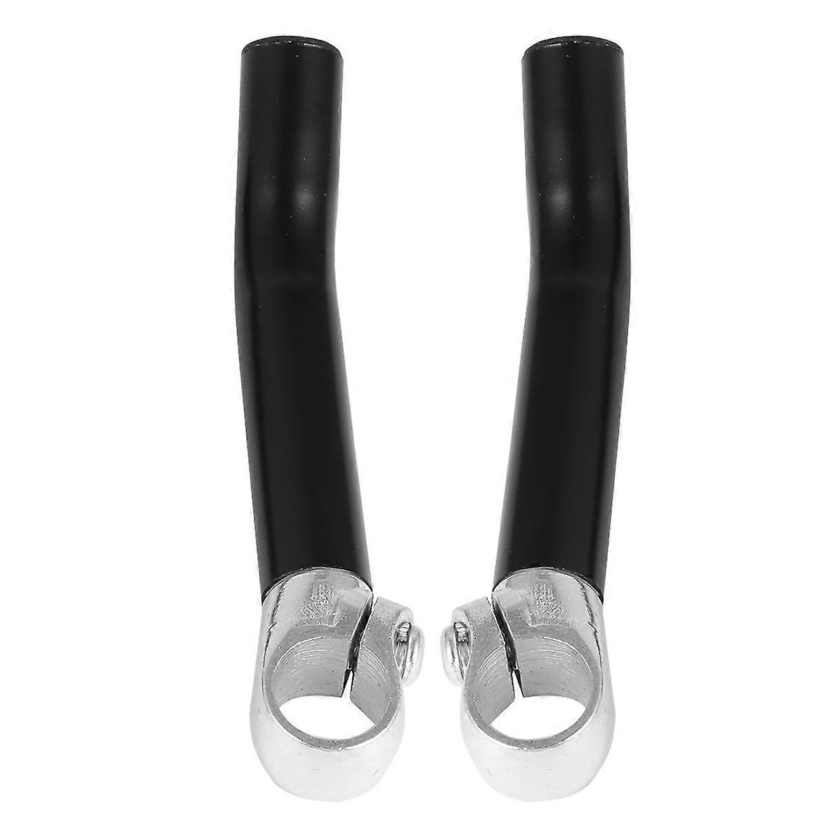 Bike Handlebar Ends Extension Bar Cycle Handle Grips Cycling Road Biking Handles Black