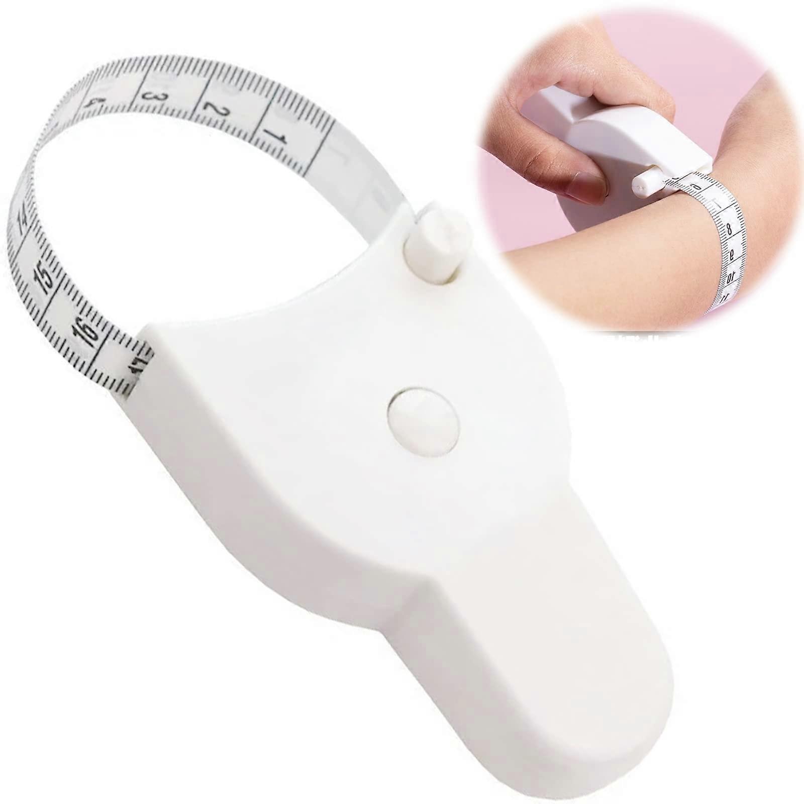 Body Tape Measure Soft Tape Measure 150cm/60' Tape Measure for Tailor's Measure Body Measurements White Retractable Body Measuring Tape