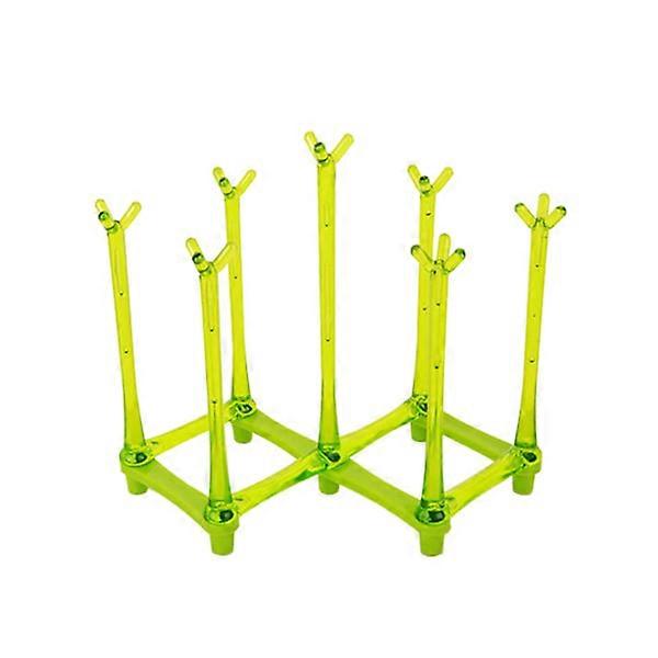 Space-Saving Expandable Drying Rack Portable Bottle (Green)