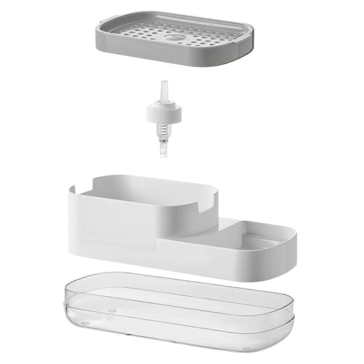 Foaming Soap Dispenser for Kitchen, PressType Made of Shatterproof Material