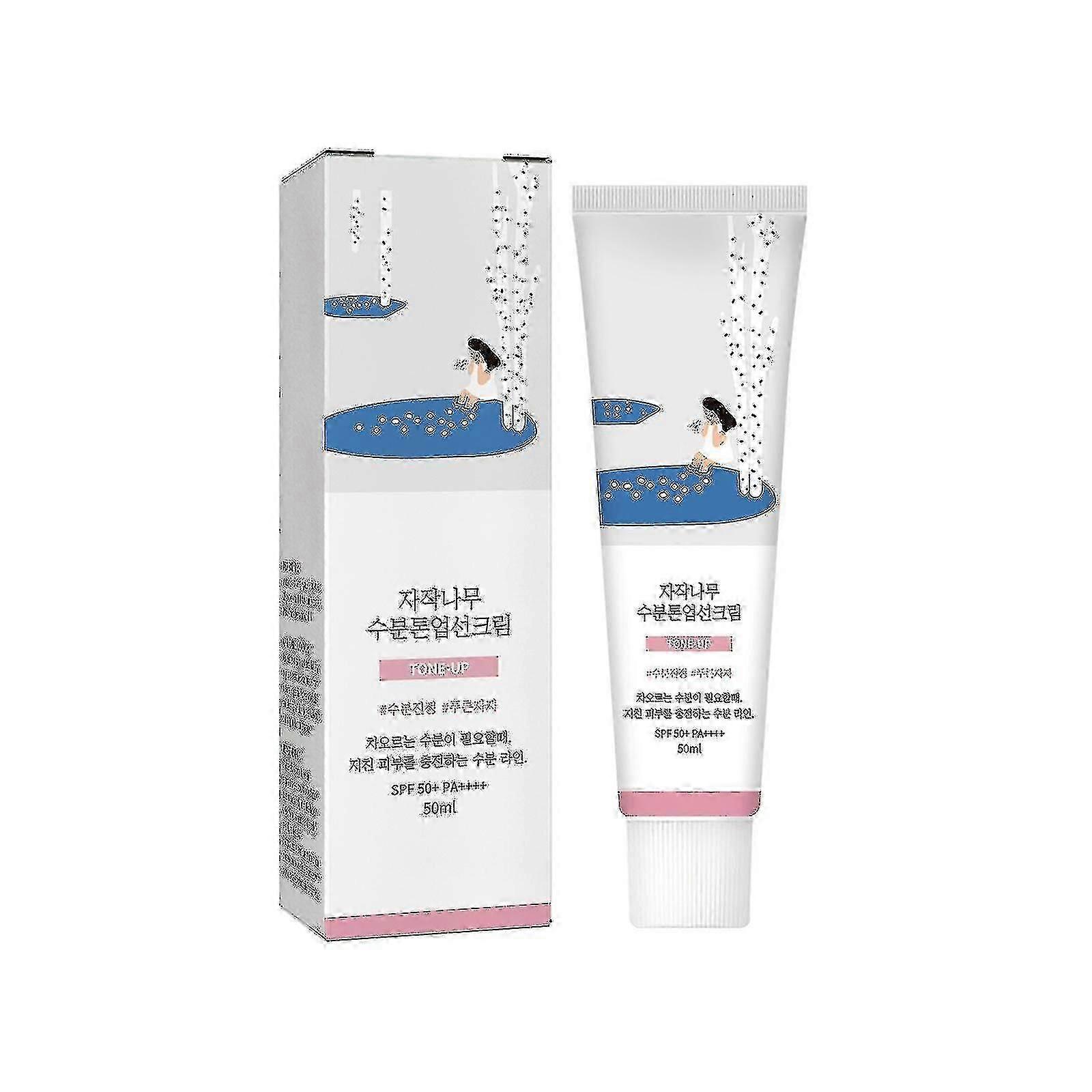 1 pcs Jaysuing Isolation Sunscreen Protects Against Uv Rays Refreshing Moisturizing Non-greasy Whitening Skin Sunscreen 1 pcs -3101913864318