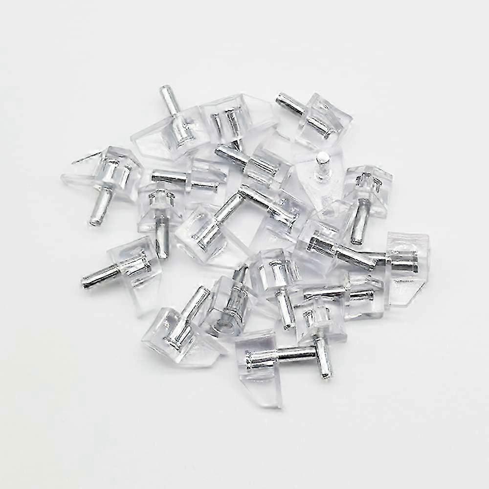 3mm Shelf Support Peg Clear Plastic 3mm (40 Pcs)