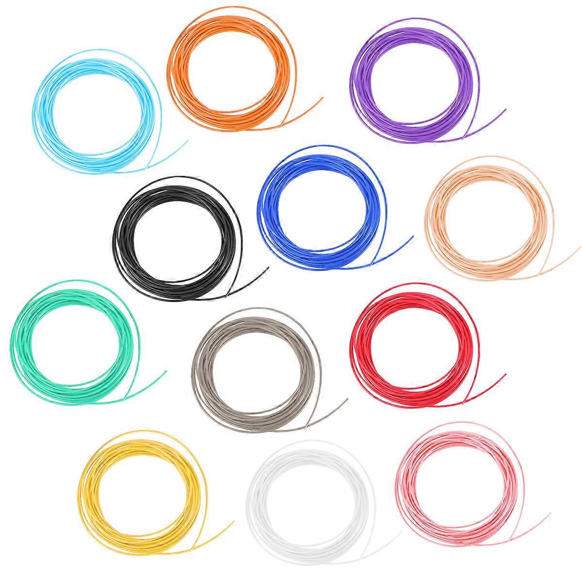 PLA 3D Printer Filament with High Strength and Good Toughness for 3D Printer Assorted Color 1.75mm