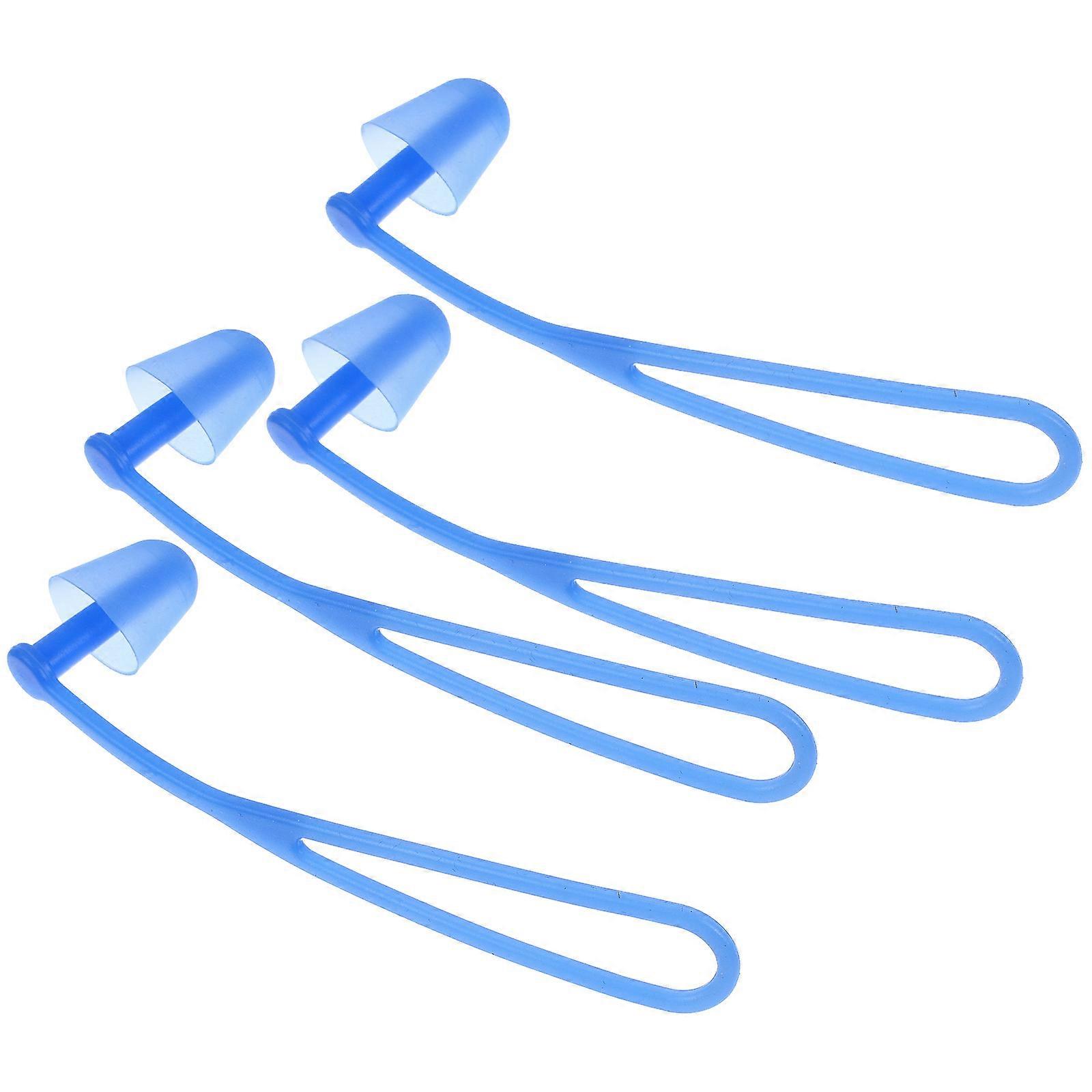 Vattentäta öronproppar i silikon för simning, 2 par