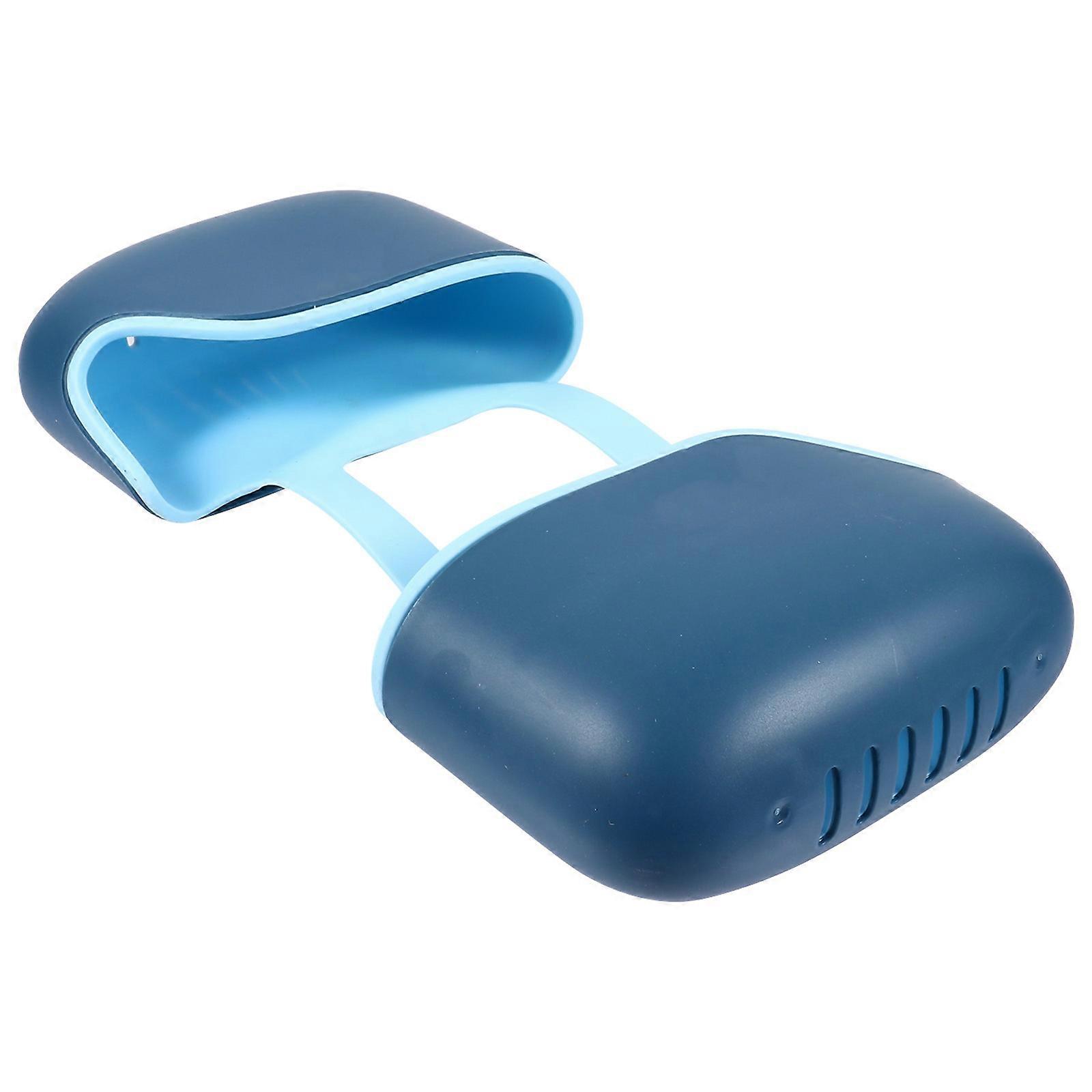 Sponge Drainer Kitchen Sink Rectangular Kitchen Supplies Blue 28.6X13.2X5.2CM Drainage Hollow Bottom 1Set