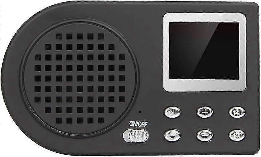 Electronic Hunting Decoy Bird Caller with 110 Birdsong MP3 Player, 10W Speaker & 120dB Amplifier for Bird Attracting and Camping