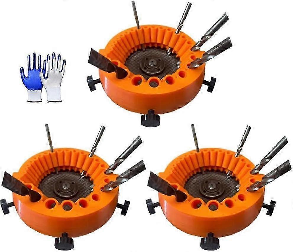 Handheld Drill Bit Sharpener for All Bits, Power Drill Bit Grinding Attachment for 125 mm Grinder 2025