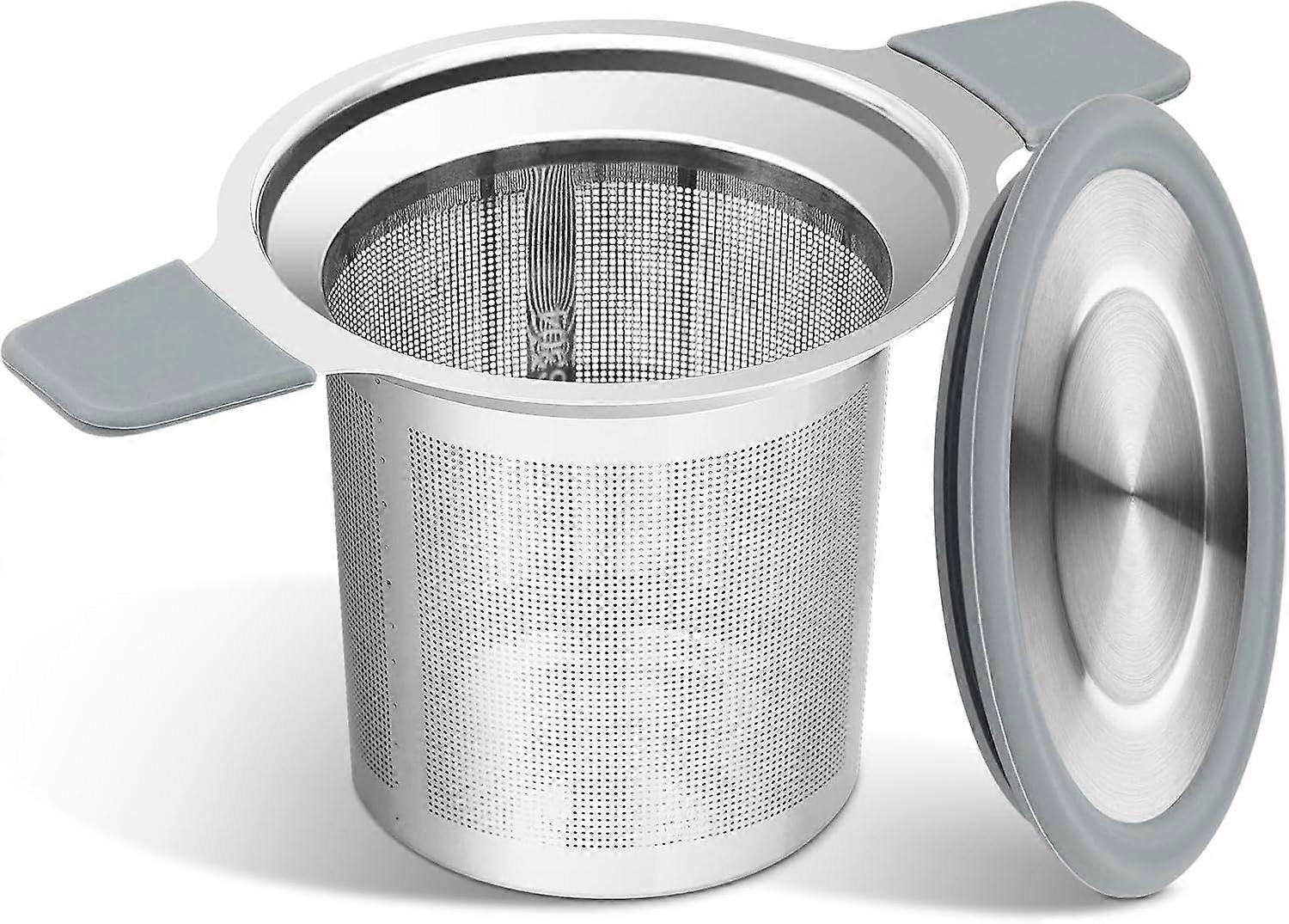 Tea strainer, stainless steel loose leaf tea strainer