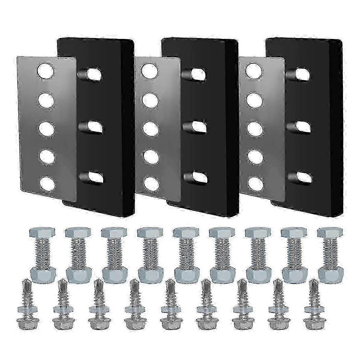 Snow Blower Impeller Modification Kit - 1/4inch 3-blade Universal, For Modifies 2-stage Machine YVL