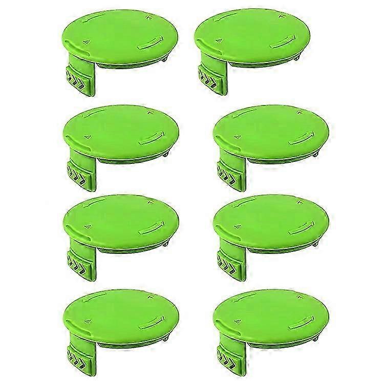 8Pcs Replacement Spool Cap for Cordless Lawn Mower 3411546A-6 Compatible with Greenworks G24LT G24LTK2 Models