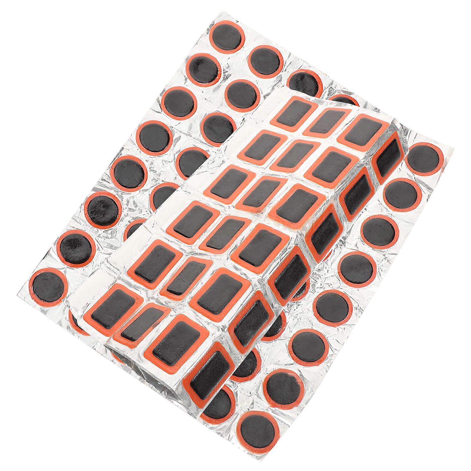 Bicycle Tire Patch Tire Repair Strips Durable Material Outdoor Cycling 2 Sheets