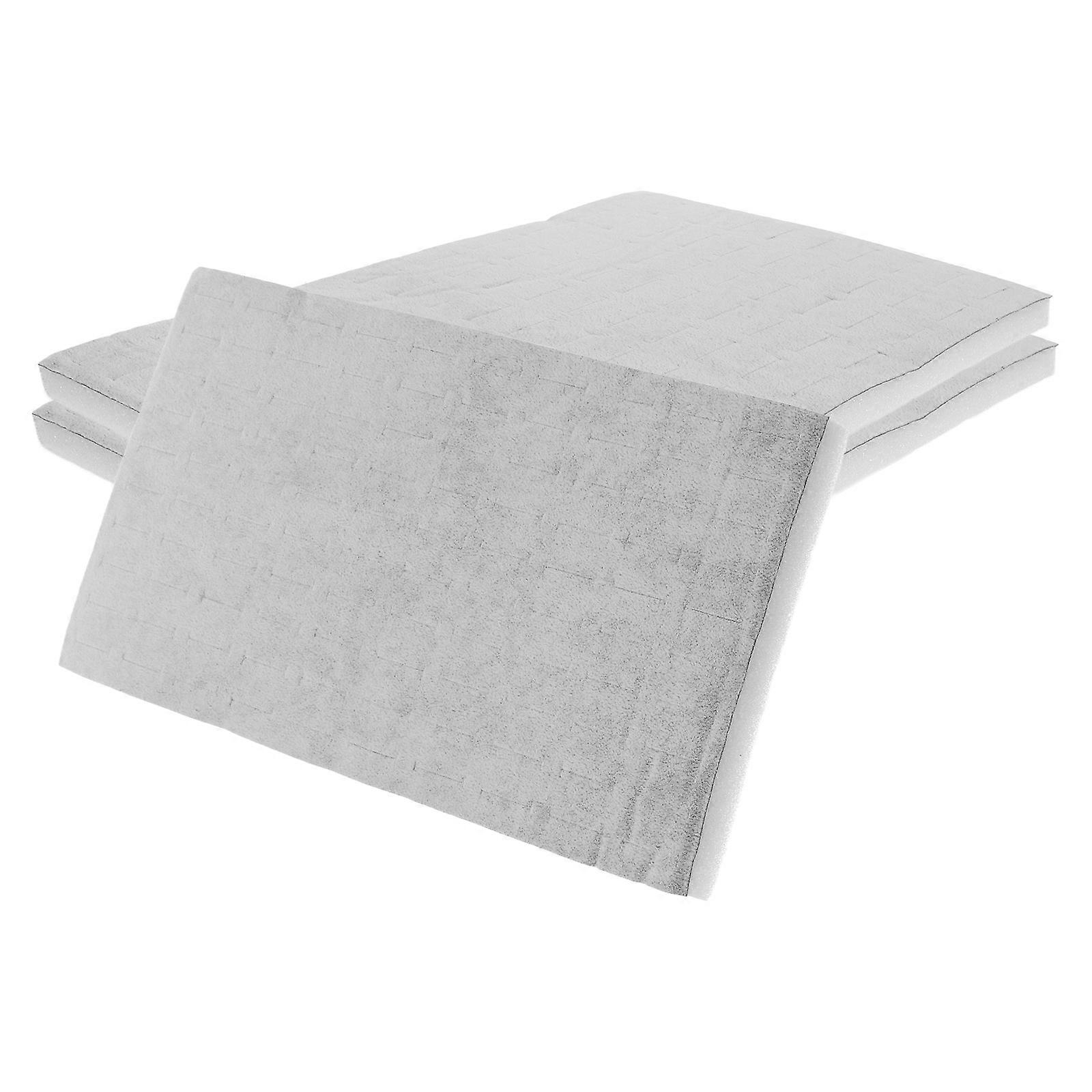 Jewelry Box with Sponge Lining for Earrings Display Light Grey 3pcs Foam Inserts Portable Storage
