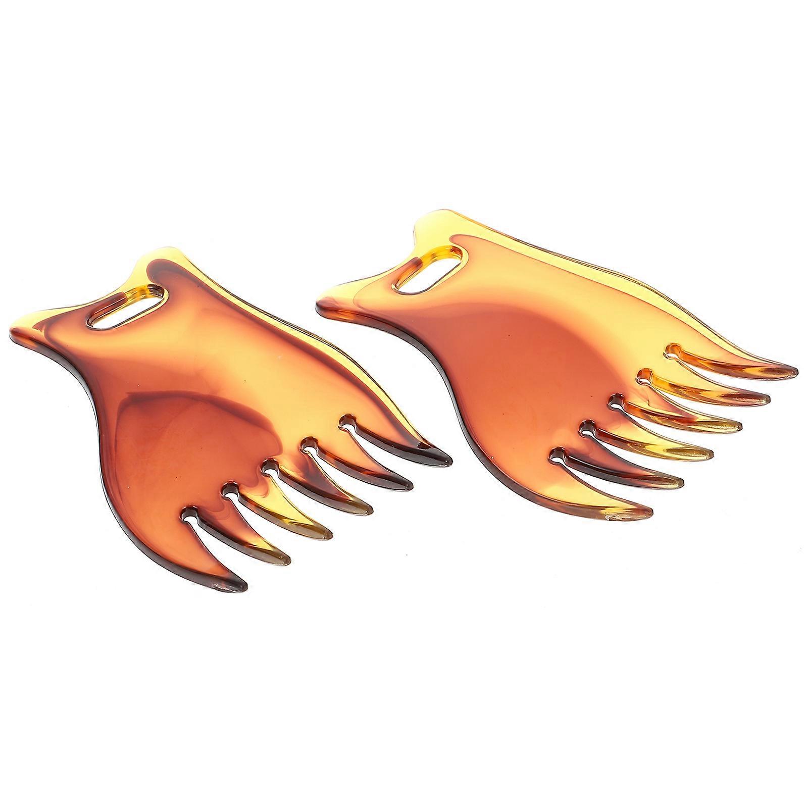 Salon Oil Hair Comb for Men – Wide Tooth Styling Brush for Durable, Comfortable Home and Salon Use
