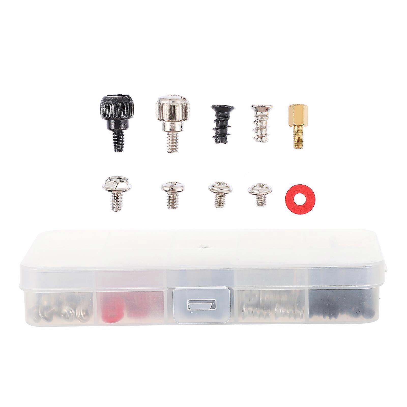 Pc Case Thumbscrews Diy Enthusiasts Steel Material Resistant to Rust 1 Set