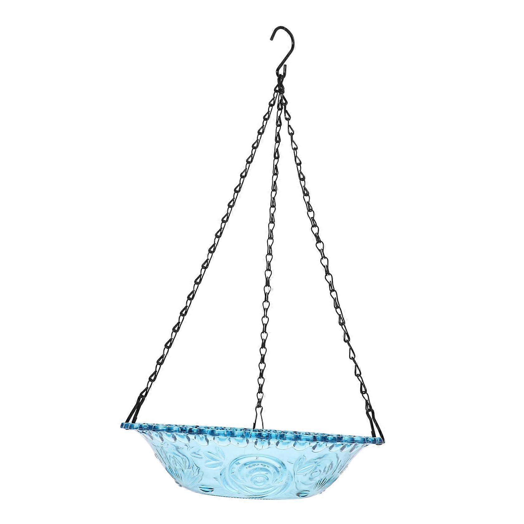 Outdoor Bird Feeder Station Hanging Bird Feeder Made of Durable Material Easy to Clean and Refill for Hummingbirds and Small Birds