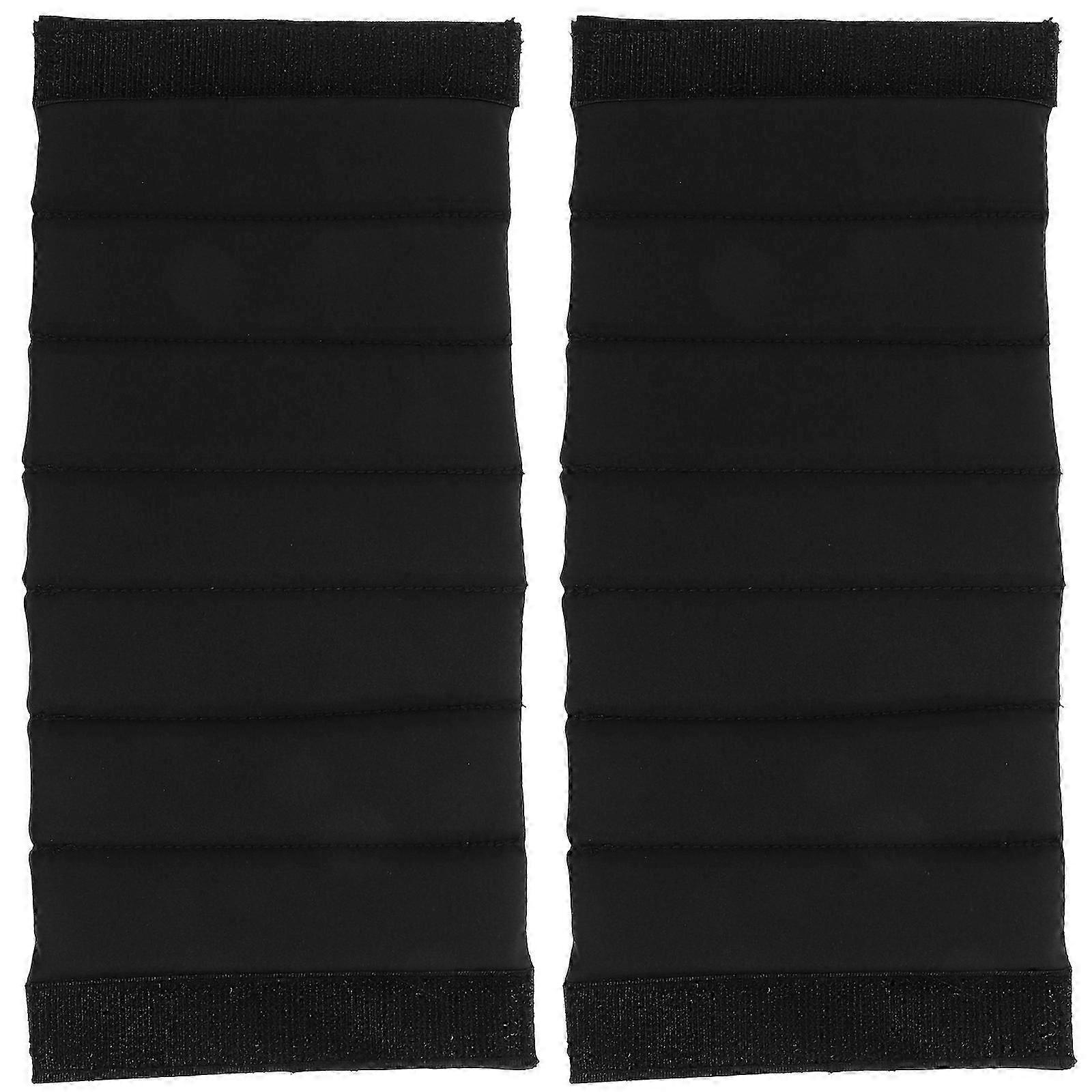 Camera Bag Dividers for Travel Protect Camera and Accessories 2Pcs Black Lint Rectangular